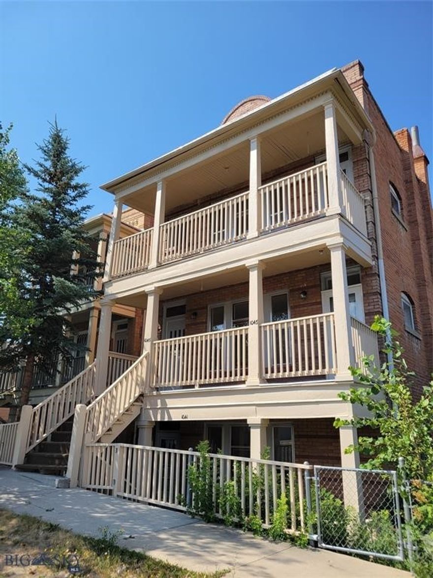 The Binder Condo! This is the middle unit with 2 bedrooms, 1 bath updated kitchen, new paint,  new flooring, updated heating system and electrical, within walking distance to Montana Tech.