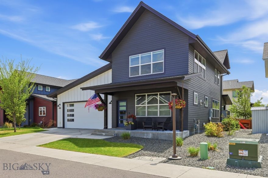 Located at 5378 Debour in the desirable Lakes Subdivision of Bozeman. This well-maintained home offers a fantastic blend of space, quality, and beautiful surroundings. Enjoy views of the Bridger Mountains and the neighborhood lakes while living in a community known for its scenic trails, wetlands, two large ponds, and nearby park. The thoughtfully designed floor plan features a main-floor primary bedroom for convenient living, while three additional bedrooms upstairs provide ample space for family, guests, or a home office. A large living area creates an inviting space for relaxing or entertaining, complemented by high-quality finishes throughout the home. Step outside to a fully fenced backyard, perfect for pets, outdoor gatherings, or simply enjoying Montana’s fresh air. The oversized heated two-car garage offers plenty of room for vehicles, storage, and outdoor gear. Set in one of Bozeman’s most sought-after neighborhoods, this home combines comfort, views, and access to outdoor amenities, making it a wonderful opportunity to enjoy the best of Bozeman living.