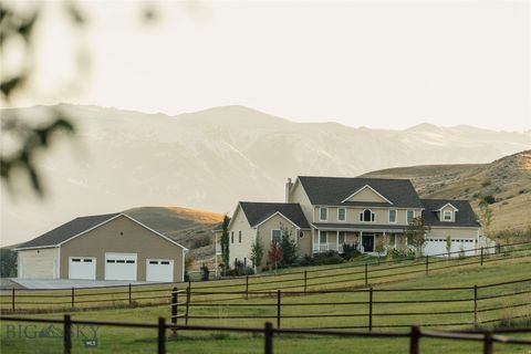 Photo of 104 Running River Way, Absarokee, MT 59001 (MLS # 410366)