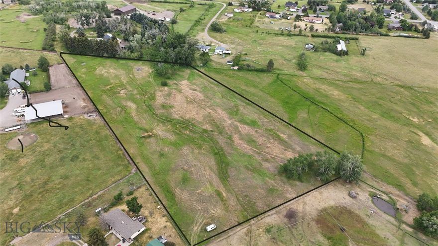 This 7.27-acre parcel is located just off Huffine. With mixed-use zoning, it offers flexibility for development—commercial, residential, or personal use.  Convenient location with quick access to Bozeman and surrounding areas. Buyer and buyer’s agent to perform their own due diligence regarding all aspects of the property, including boundaries, zoning, and permitted uses.