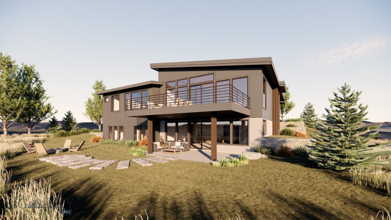 High-End, Contemporary Home In the Meadow Village . Bordering open space and featuring high-quality design throughout, this new Big Sky build is ideal for those seeking luxury living close to the best of Meadow Village. This 5BR/4BA home is near the newly refurbished pond area and golf coarse. Built with high-end, modern finishes, it offers a refined mountain aesthetic with exceptional attention to detail. The main level features an open kitchen/great room with a 14x27 deck; the walk-out lower level offers a family room, covered patio, and guest spaces. From morning walks by the pond to evening gatherings on the deck, every season offers a new way to enjoy the beauty of Big Sky living. Here, nature is your neighbor and adventure begins right outside your door.