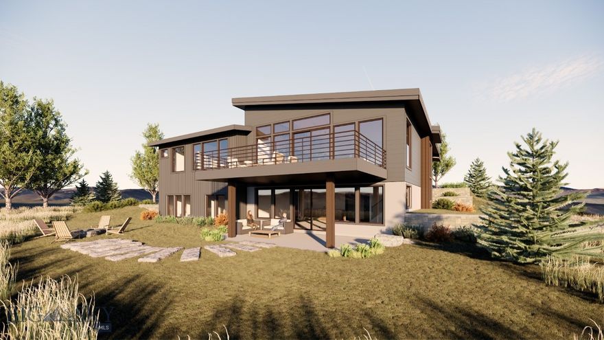High-End, Contemporary Home In the Meadow Village . Bordering open space and featuring high-quality design throughout, this new Big Sky build is ideal for those seeking luxury living close to the best of Meadow Village. This 5BR/4BA home is near the newly refurbished pond area and golf coarse. Built with high-end, modern finishes, it offers a refined mountain aesthetic with exceptional attention to detail. The main level features an open kitchen/great room with a 14x27 deck; the walk-out lower level offers a family room, covered patio, and guest spaces. From morning walks by the pond to evening gatherings on the deck, every season offers a new way to enjoy the beauty of Big Sky living. Here, nature is your neighbor and adventure begins right outside your door.