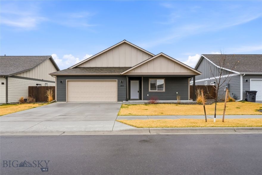 This charming single-level home offers approximately 1,761 square feet of living space, featuring three spacious bedrooms and two modern bathrooms. Designed for practicality, the home boasts solid wood trim, granite countertops, air conditioning and fully landscaped with underground sprinklers 6,000 square foot lot. Interior photos are of a similar unit.