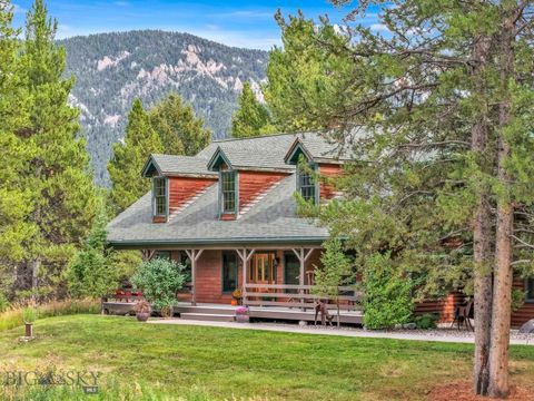 Photo of 330 Stellar Jay Way, Gallatin Gateway, MT 59730 (MLS # 406037)