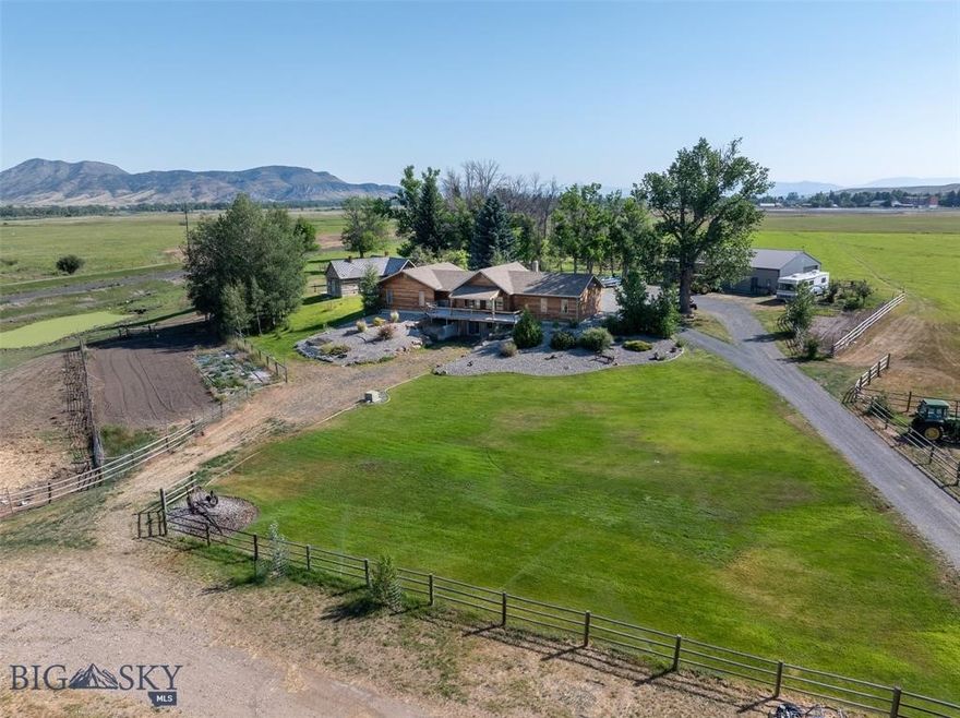 Incredible 101 acre legacy property offering infrastructure and opportunity in Willow Creek, Montana. The ranch is located on the western most boundary of Gallatin County, just 45 minutes to Bozeman. The 1685 square feet on main level, open concept, 4 bedroom house rests in a park like setting. Built with quality in mind, it has Anderson windows, in floor hot water heat, wood stove back up, and spray foam insulation.  Beautiful wood doors and trim, custom built kitchen cabinets, with corian countertops. Room to expand in the partially unfinished basement. Lots of recent paint inside and fresh stain on the exterior. The land is in three deeded parcels, has a center pivot and a wheel line. 50 inches of decree water (1866), Additional 275 acre feet of contract water included with a full price offer.  Fruit trees, raspberry patch, and large garden area. 100' X 150' riding arena, corrals, automatic waterers, 2 barns, (1- 54' X 50' insulated with a heated tack room), 66' X 40'x 12' tall, insulated shop with power and concrete, 40' x 60' x 16 ' tall metal building with 3 large roll up doors ( used for hay storage ) , and two run in sheds.
Enjoy morning coffee on the 60' east facing deck, taking in the views of your livestock and the wildlife.  Garden to your hearts content or simply embrace the wide open space and clean country air. 
One owner is a Licensed Real Estate Agent. Owners are conducting a 1031 exchange at no cost to the buyers.