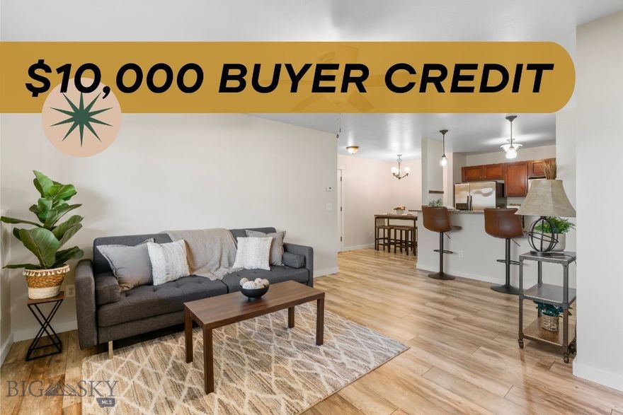 Come home to a recently updated, hassle-free condo in the popular Bronzeleaf Condos!  Across the street from the new high school, two elementary schools and two churches, you won’t find a better location.  Within easy walking distance are Valley West Park and Gallatin County Regional Park, which hosts the dog park for your fur baby’s ease and enjoyment.  Close to grocery stores, the mall and restaurants, you’ll find it easy to relax, shop and enjoy dinner out all within minutes of your home.  Downtown Bozeman is only 11 minutes away!

This clean, updated condo features upgraded appliances, newly replaced hot water heater, new washing machine, new dishwasher and a new garbage disposal.  This main-level home is extremely energy efficient.  Other upgrades, including lighting and fans make the condo bright and modern, waiting for your personal touch.  

The apartment features a welcoming, warm gas fireplace and plenty of space for entertaining.  It has ample storage with added cabinetry, generous closets and a pantry in this 2 bedroom 2 bathroom home.  There is outside storage as well as carport parking, and a separate gym for residents’ use. It is also within close distance to The Ridge and to Power Yoga, making trips to the gym more convenient.  

It would make a fantastic starter-home or a retirement get-away.  Find out all this condo has to offer, and schedule a showing today!