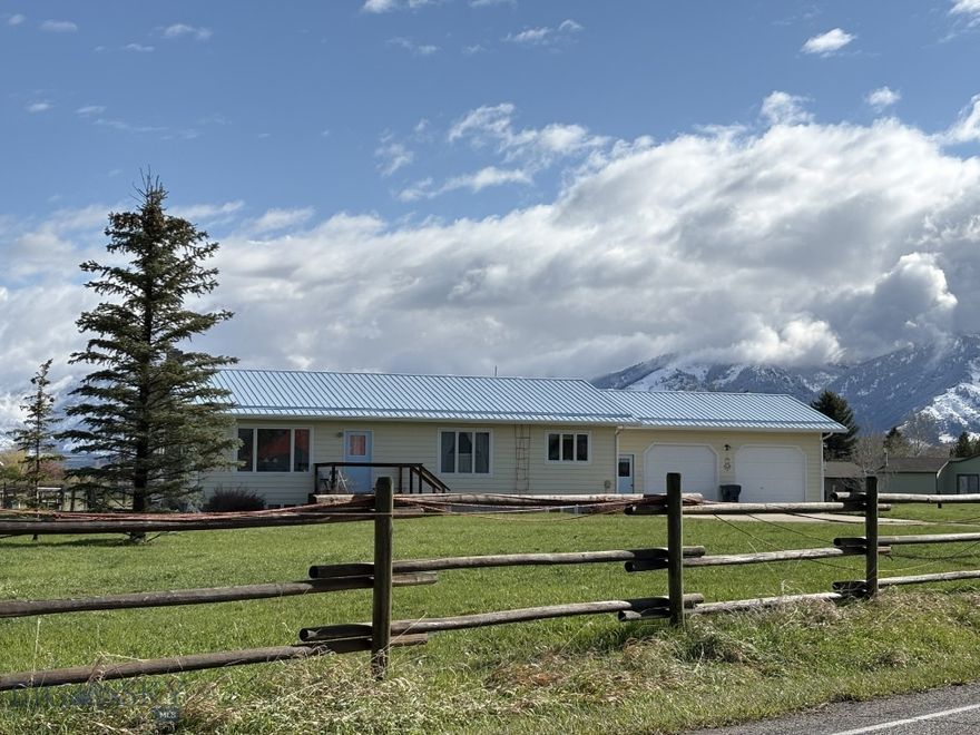 This delightful one owner home is a rare offering set on 18.49 acres of useable land fenced for livestock and no known covenants. Being Located on a paved county road provides fast easy access to Bozeman or the airport in Belgrade . There may be potential to subdivide the property or add facilities for an equestrian setup or home business. East Gallatin Zoning may apply-researching that. The basement apartment works great for friends and family to visit and has been rented briefly in the past. The oversized garage provides extra space for work bench and storage. The high yield well was pump tested at 60 gpm and the owner has a recorded water right that will transfer to the new owner. There are great views of the mountains and deer occasionally wander through. Soils in the area are known to be very productive for pasture, raising hay or grain. Additional information and supporting documents can be found in "View Documents" on the listing. All information provided is from sources deemed to be reliable however potential purchasers are advised to complete their own investigation.