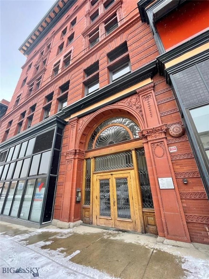 Situated within the esteemed Hennessy building in uptown Butte, this distinguished unit emerges onto the market for the first time in numerous years, presenting an exceptional opportunity. Boasting two generously proportioned offices adjoined to the main level, this unit exudes convenience within the premises, complemented by expansive floor-to-ceiling windows overlooking Granite Street. Characterized by its neutral design elements, practical layout, and abundant space, this property is ideally suited for professional establishments, while also harboring potential for a charming café or retail space, given its ample display areas. Don't miss out on the opportunity for access to this prime space in the building. Schedule your showing today!