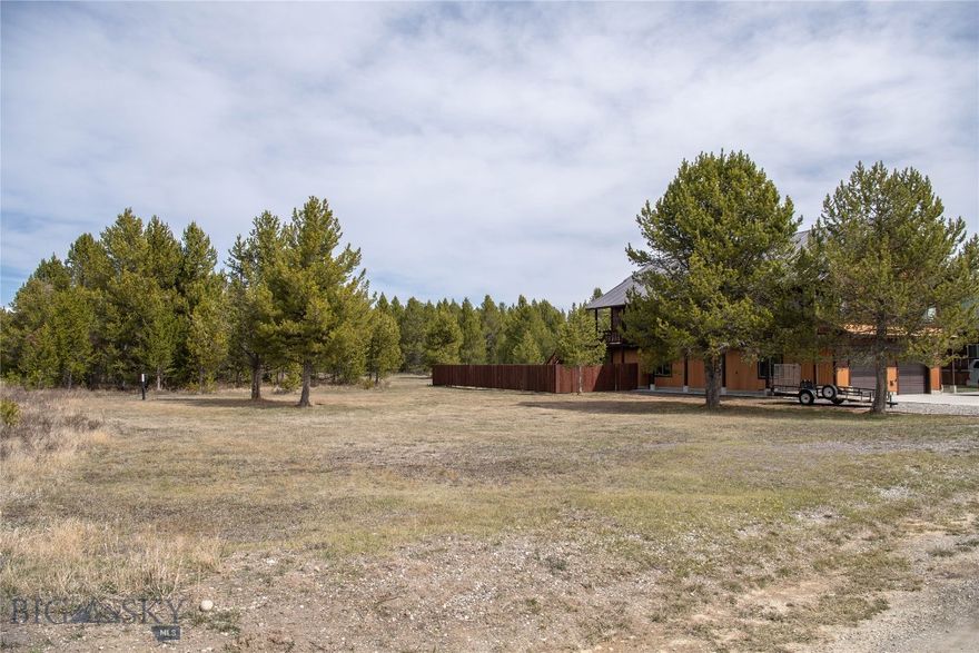 Great level building lot in Hebgen Lake Estates to build your new home. Located less than 15 miles from the West Entrance to Yellowstone National Park and only a few miles to the boat launch on Hebgen Lake. The HLE subdivison has Community water and sewer, electricity available to the lot and low yearly dues of $75 which pays to maintain and plow the roads. Close to all the outdoor activities you can imagine. No short term rentals allowed.
