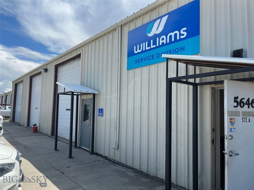 Almost 3,000 SF of warehouse with three 14' overhead doors and potential access to yard space. Overflow parking available on site. Over 2,100 SF of office, kitchen/break room, bathrooms and training and/or conference space. This space is easily variable and perfect for a manufacturing or light industrial tenant. AC in upstairs offices. Gross lease covers snow removal and road/parking maintenance. Fantastic location right off of Jackrabbit, close to the new Jackrabbit Crossing development. Potential to remove offices to allow for additional warehouse or flex space. New Photos Coming Soon