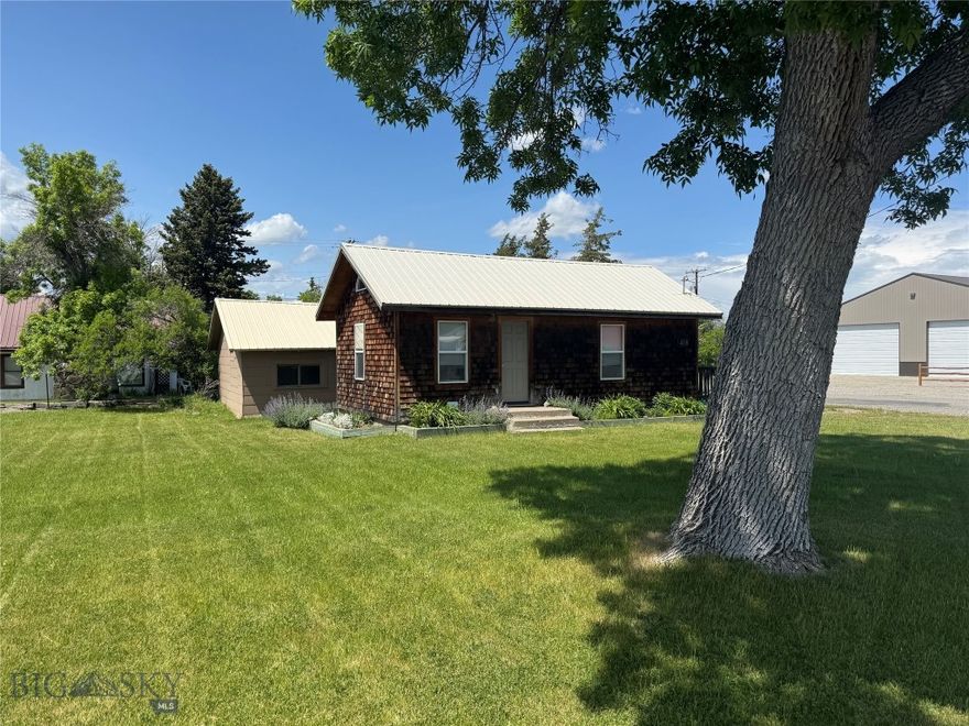 Exceptional visibility on the Business Loop in Big Timber, this property offers a prime location for a professional office, retail space, gift shop, or a variety of other uses allowed in the Highway Business District. Recently updated, it features new electrical, a handicap accessible bathroom, fresh flooring, drywall, and a new roof everything is in top condition and move in ready. A detached garage provides extra storage space, and the underground sprinkler system ensures the lawn and trees stay beautiful with minimal effort. This is an ideal spot to grow your business. Don’t wait, schedule a showing today!