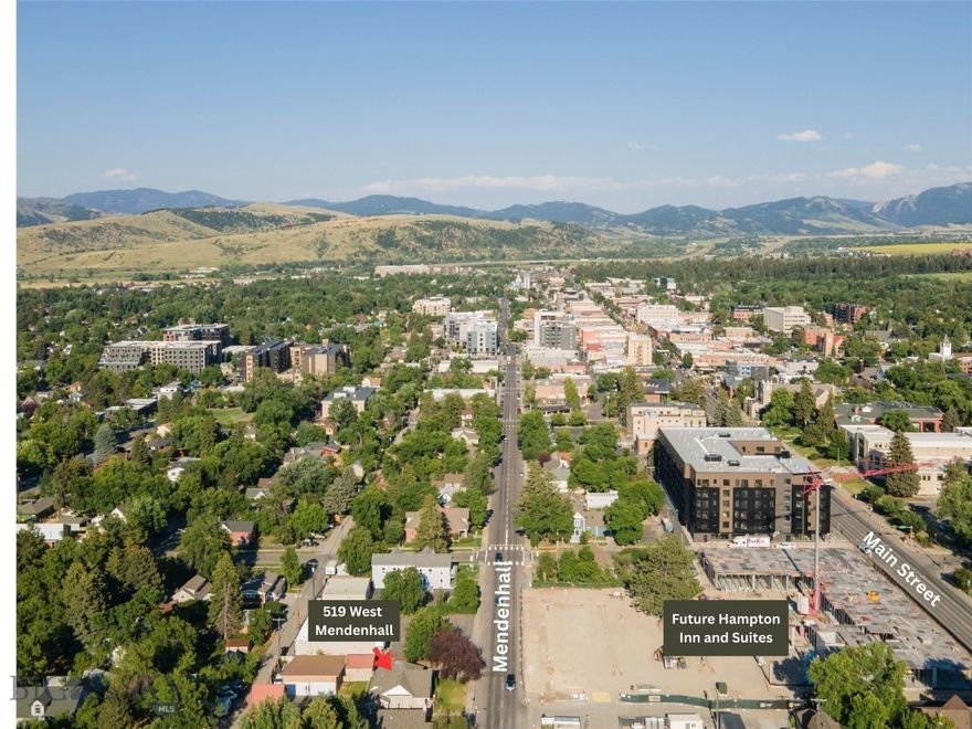 Live, work, or invest—this rare Bozeman property has it all! Just one block from Main Street and 7th Avenue, this B2M-zoned home offers unmatched flexibility for a residence, studio, office, or future redevelopment. Thoughtfully maintained with updates including plantation blinds, air conditioning, central vacuum, fire sprinklers, mature landscaping, a detached two-car garage, and an oversized driveway with room for up to six vehicles. The main level is perfect for a studio or business, while the full basement provides private living quarters. Enjoy quick access to downtown shopping and eating, as well as the rest of the valley. Buyer to verify allowable uses with the City of Bozeman. Also on MLS at 404310