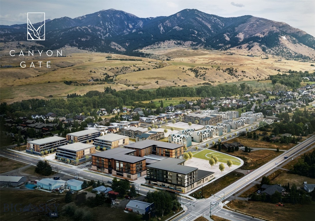 Welcome to Canyon Gate — Bozeman's Northeast Gateway to Adventure. One of the last remaining infill development opportunities on Bozeman's highly sought-after northeast side, Canyon Gate is envisioned as a vibrant mixed-use community that brings together residential living, local commerce, and outdoor access in perfect balance.
Designed to establish a true sense of place, Canyon Gate will forge meaningful connections between people and the essential assets that make Bozeman special — local services, employment, attainable housing, recreation, and the area's rich history. Future residents will enjoy a variety of living options, from attainable for-rent apartments to for-sale stacked flats and rowhouses. The commercial zone offers endless potential — imagine a neighborhood market, restaurants, a taphouse, boutique retail, fitness studios, offices, or even residential units above the street-level activity.
Located just minutes from Downtown Bozeman, Story Mill Park, Bridger Creek Golf Course, and Bridger Bowl Ski Area, this site offers unmatched convenience and access to Bozeman's outdoor lifestyle. This R-3 zoned parcel fits 16 doors and, with surrounding infrastructure already complete, is ready for your creative vision. Conceptual plans indicate potential for 56 residential units when combined with the adjacent parcel offered. Call agent for full pricing options.
Be part of Canyon Gate — where Bozeman's northeast side comes alive.