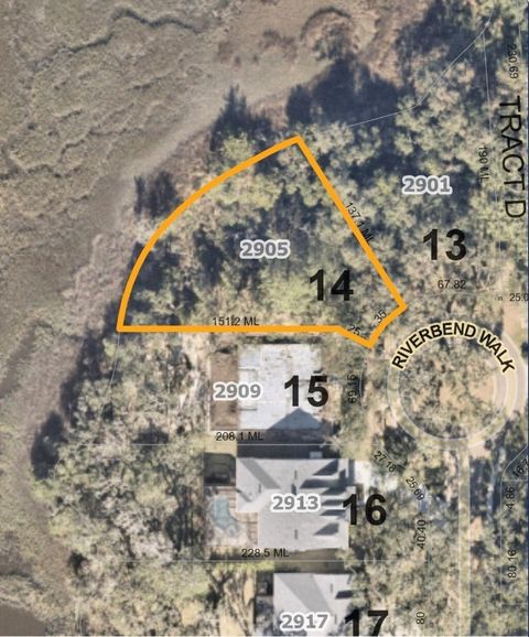 Vacant Land For Sale - 2905 Riverbend Walk<br/> Amelia Island, FL 32034