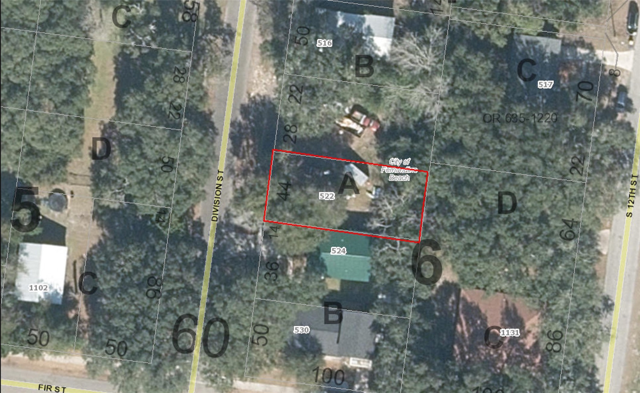 Photo 1 of 2 — 522 S DIVISION Street, Fernandina Beach, FL 32034