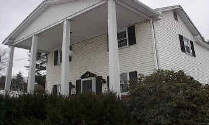 New vinyl siding and many new windows.  Large level lot over 1/2 ac. 2nd  Bath on first floor.  Large eat in kit and formal dining room, newer carpet.  3 bedrm,new bath and balcony on 2nd floor.  2+car garage and shed. GREAT 2 STORY  COLONIAL!  2 CAR GARAGE.  CORNER LOT OVER 1/2 AC. MANY NEW WINDOWS, SIDING, KITCHEN.  WWW. REOTRANS.COM.  AS IS.   MANY UPDATES, LITTLE TLC NEEDED CALL DARLA 696-1227 OR 934-4663 OR Darla4Homes@aol.com.  Ready to buy and need toll free?  888-696-1227.  Leave message.