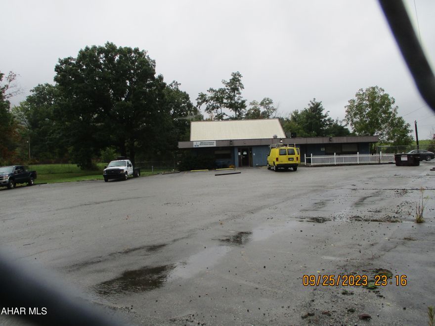 Take a look at this 3 1/2 acre level parcel near access to I-99.  Great location for many types of businesses.  Building formerly housed a restaurant/bar on the first floor with apartment on the second floor.  Separate storage garage on site.  Chain link fencing for entire parcel.  Septic tank (2500 gal holding tank) pumped periodically by owner.   Separate garage type building.  Sump pump in crawl space pumps to exterior.