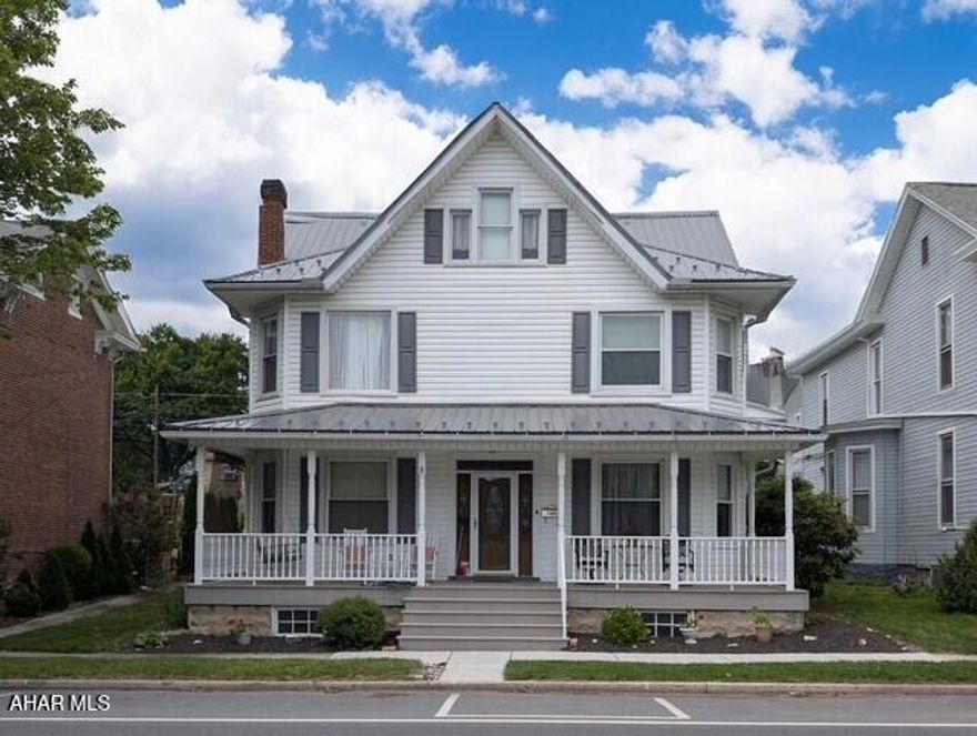 Step inside this warm and inviting 4 bedroom, 1.5-bath home — with potential for a 5th bedroom.  Fall in love with the character and comfort it offers. Gleaming hardwood floors adding timeless charm, while a cozy pellet stove and mini splits ensure year-round comfort. With oil hot water baseboard heat and updated systems throughout, this home combines classic appeal with modern efficiency.

The spacious main level features a convenient first-floor laundry and a bright, functional layout perfect for everyday living. Upstairs, the generously sized bedrooms are complemented with large closets and  a walk-up attic that offers excellent storage or could be transformed into additional living space.

Out back, you'll find an oversized two-car garage with plenty of room for vehicles, hobbies, or workshop space. 

Don't miss your chance to make this flexible and feature-packed home your own!