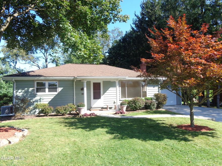 Highland Park Beauty!  This house is bigger that what it seems.   Ranch home with beautiful hardwood floors, storage galore.  Freshly painted exterior and interior.  Spacious deck for entertaining.  Bonus Room, Central Vac system, Garage, & Eat-In Kitchen.  The huge Basement has a remodeled Bathroom, Family Room, Exercise Room, Laundry area and lots of space for storage.