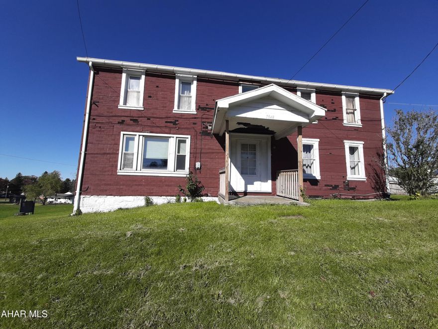 Looking for a fixer? This handyman's special is the house for you! Large home with kitchen, dining, laundry, half bath, bonus room and living room all on the first level. Second level offers 4 great sized bedrooms all with storage and a full bath. Walk up attic with plenty of storage space. One car detached garage and 2 additional sheds for your exterior storage needs. Driveway is shared. The new deed will reflect the right of way. Priced to sell! Call for your tour today!!