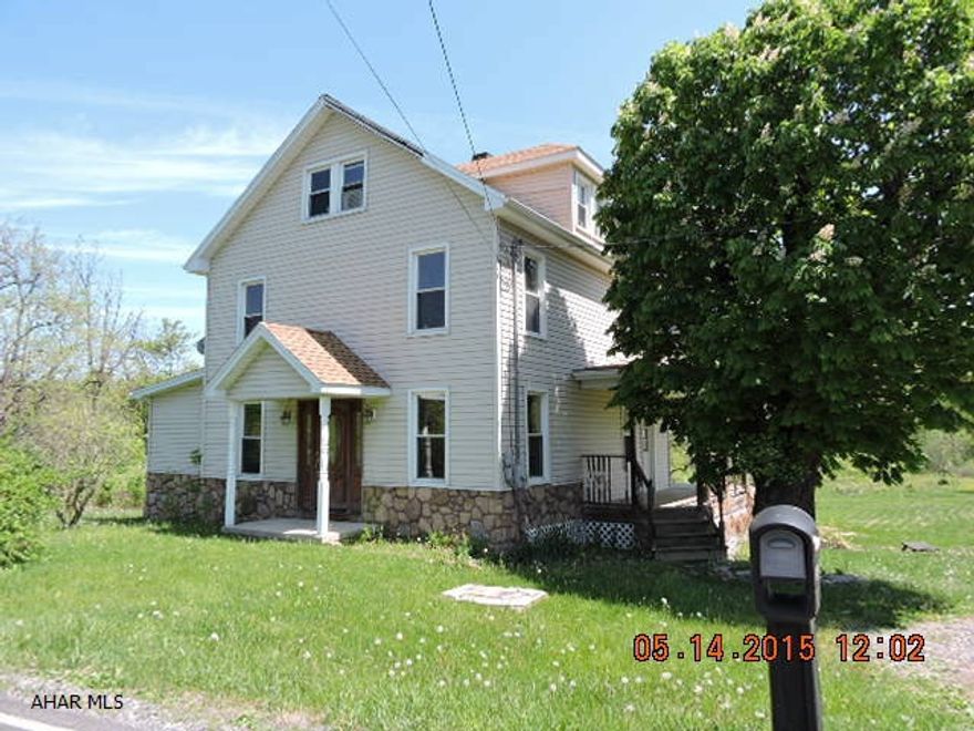 This is a limited service listing. Seller makes no representations or warranties whatsoever as to the condition of the property or the presence of defects therein, (latent or otherwise). Seller makes no warranties or any kind, (expressed or implied), as to condition of the property or the presence of any hazards or hazardous substances on the property. As is where is sale. $299 Technology Fee to Hubzu.com at closing. Seller will not pay transfer taxes. Seller will not activate water service to the property nor will they allow Buyer to. Buyer can do pressure test. Caution: railing on porch missing -fall hazard. Very pretty lot with stream in the far back yard. House not in flood plain.