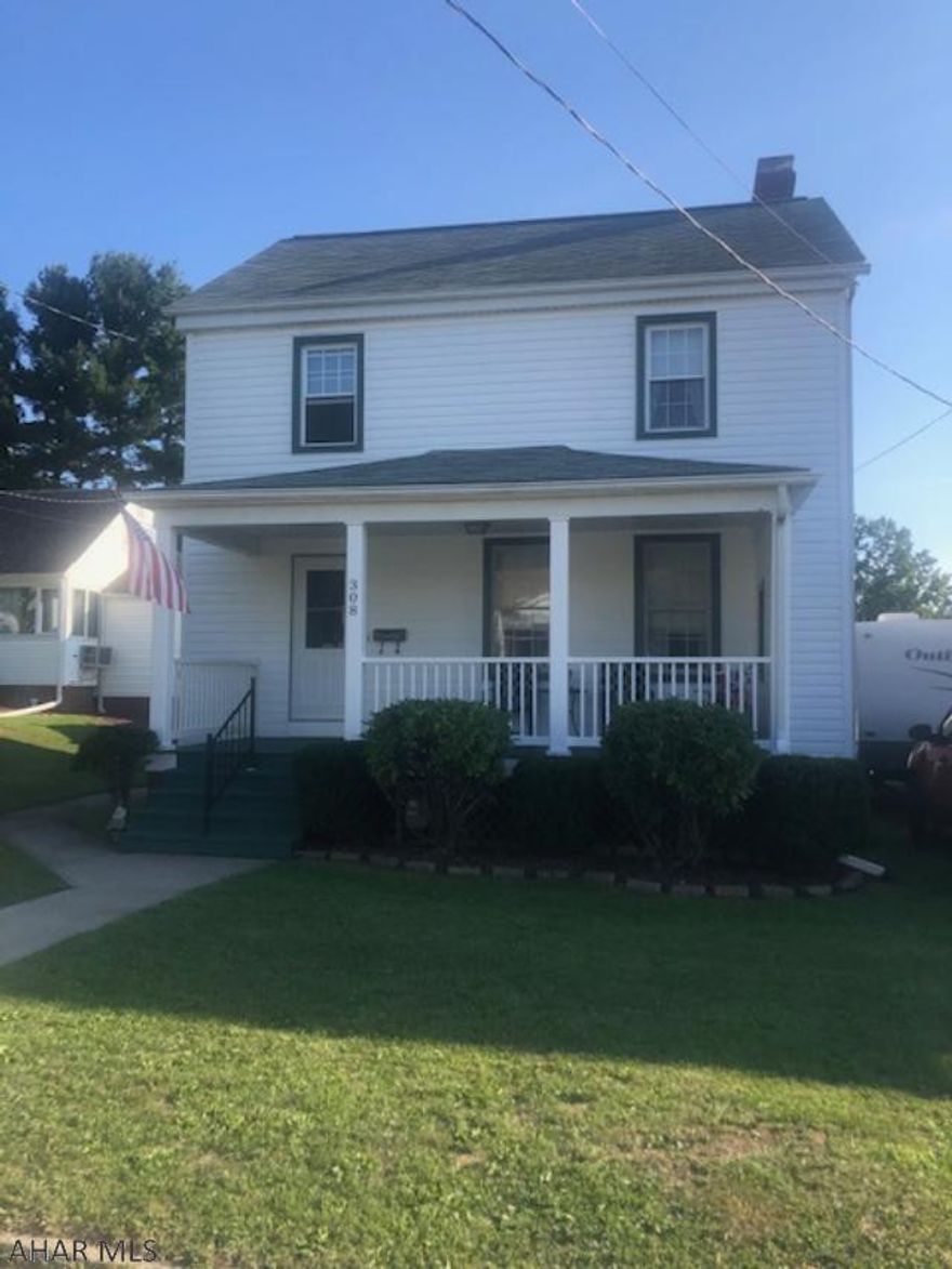 This 3 bedroom 2 bath home sits on a beautiful fenced flat lot.  Very well maintained has many new features such as new flooring throughout first floor, sump pump installed in basement, new draining around the house, new vinyl privacy fence to name a few.  You enter the home through a unique mud room area for coats and shoes.  The large dining room is perfect for entertaining family and friends.  Living room kitchen and 3/4 bath complete this floor.  Second floor has three spacious bedrooms all have large closets.  The third floor could be finished into two separate rooms.  Relax on the front covered porch or entertain in your private back yard.  Call today.