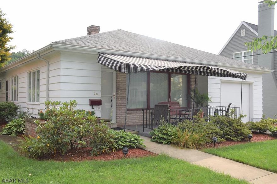 Extremely well kept one story home you can move right into and enjoy.  Large living room, functional kitchen with eating area.   Bedrooms have large closets, and ample room for furnishings.  Basement is clean and dry.   Enough yard to enjoy but easily maintained.  Central air.  One car attached garage.   Mansion Park is a great area to get out and enjoy a long walk!  If you are starting out, or downsizing, you can't go wrong with this cute house!