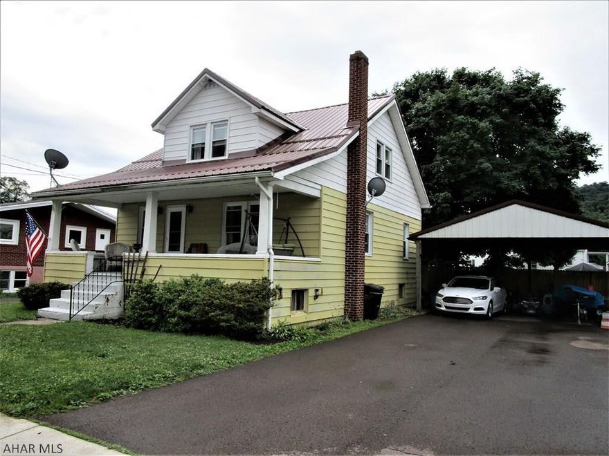 Updated and attractive home in Hyndman! 2 story beautiful home with 3 bedrooms and 2 bath awaits for you to say Home Sweet Home to! Large living areas inside including unfinished basement with many possibilities.  Check out the updates including updated flooring, paint, fixtures throughout.  The large fenced in area is great area for your fur babies.  An oversized carport for all year around access.  Plenty of side and front yard to entertain.  Live  in the heart of Hyndman and be close to Bedford  or Cumberland depending on your travels.  Don't wait get all the details today!