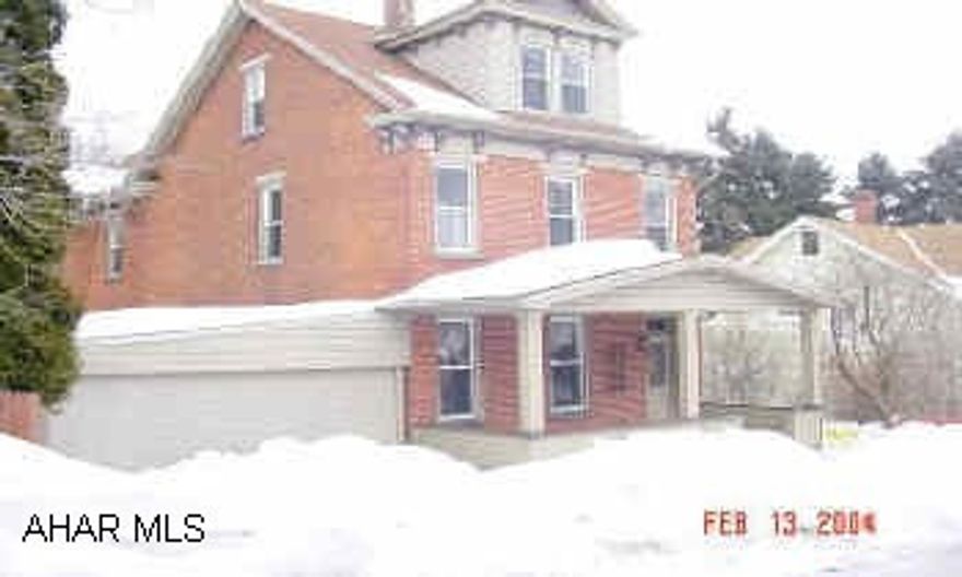 Beautifully redone 2 1/2 story brick with 4-5 bedrooms, 1.5 baths, newer roof & windows, Lg deck with arbor (26x16), New Eat-In Kitchen w/Island, 1st floor laundry, Enclosed 2-car carport with garage door and cement driveway, phone and cable in most rooms and so much more. Extra large lot is = to 4 city lots. Call Debby @ 931-2997.