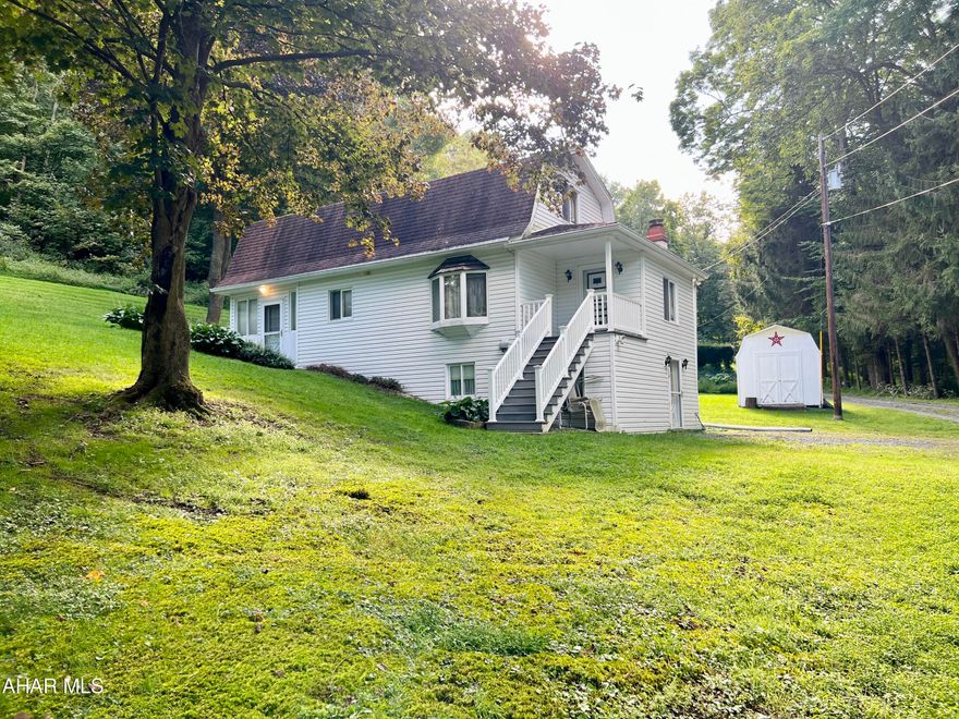 Well maintained 2 bedroom, 1 bath home located in Northern Bedford School District resting on 2.4+/- acres. The main floor of the home offers a living room, eat-in kitchen, breakfast nook, and office. The second floor offers 2 bedrooms and a bonus area that could be used as another bedroom. Outside you will find 2.4+/- acres, large yard, shed, and a small stream. Call the Listing Agent today to schedule a showing!