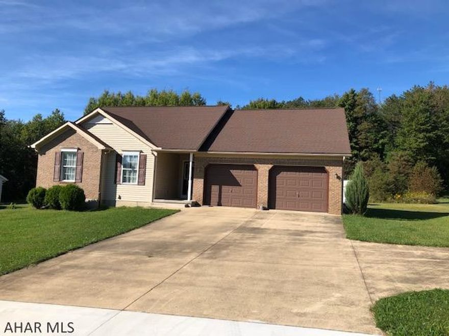 Immaculate ranch home with 2 car attached garage on 1/3 acre in established development with pride in ownership.Rough plumbing for bath and radon set up in basement. High basement ceiling ready to be finished.