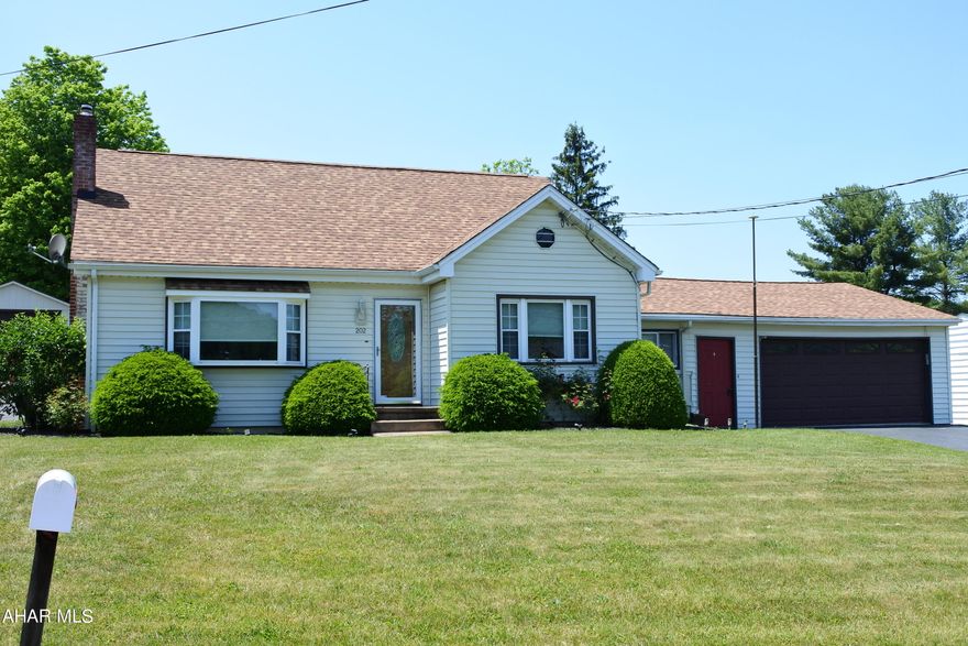 Spring Cove School District. Cape Cod style featuring 4 bedrooms (2 are on the 1st level).  Enter from the attached 2 car garage to a Breezeway and then a spacious Pantry/Drop Zone. The kitchen has been updated with Granite Counter Tops...all appliances stay.  Main level also boasts a dining area, Living room, 2 bedrooms and a full bath.  Upstairs you'll find 2 nice sized bedrooms and a large center closet.  If you need more space you'll be pleased with the shed and additional detached garage which could hold 2 more cars.  All this on a .46 acre lot with Public Sewer.