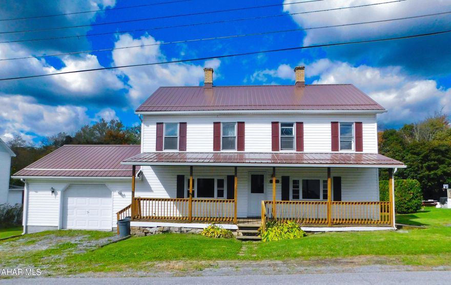 As soon as you pull up to this home, you will want to take a look inside.  The sweetest front porch is perfect for relaxing after a long day or decorating for your favorite holiday.
Speaking of holidays, this home is perfect to host your holiday party.  The oversized living room is absolutely incredible.  For the ultimate convenience, the first floor offers a nicely updated 3/4 bath AND laundry, too.
Some great updates completed by the seller include a new metal roof, brand new 200 AMP electrical box and 1st floor electrical wiring.  The seller also was able to update some of the homes plumbing and had a brand new furnace pipe installed.  To round out improvements, you will find the seller installed new drywall while ensuring to place plenty of insulation behind each sheet.  We cannot forget to mention new flooring, too!
Add in the attached garage and quiet backyard, this home offers so much.
It is time to pick up the phone and call for your private tour because you won't be disappointed.