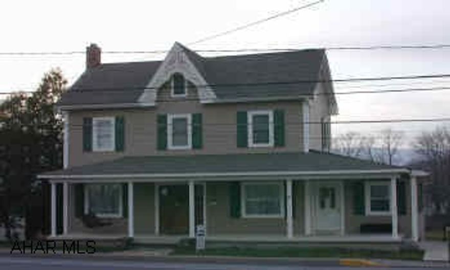 2 Story house with finished basement.