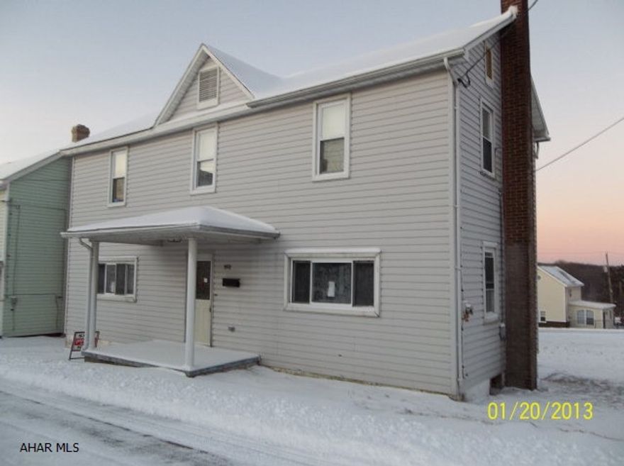 Property is being sold in AS IS condition.