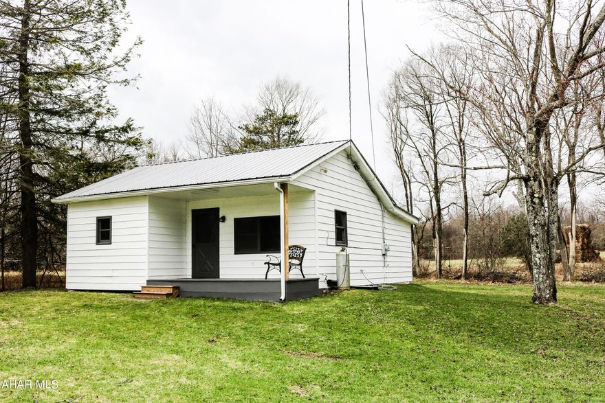 Your house hunting is over! Make this cozy, cabin your full-time residence or getaway! Beautiful  home on 1. 27 acres land. 2 bedrooms and 1 full bath, living room, kitchen, dining room, utility room.  Enjoy the views from all parts of the property.  Lage barn for all your recreation items for all seasons!  Nice back deck to enjoy the outdoors or entertain.  Location Location!!! Close to Mountain Ridge ATV, Indian Lake and Lake Stonycreek. PLUS Property adjoins 600+ acres belonging to New Baltimore Sportsman's Club.  A must see!