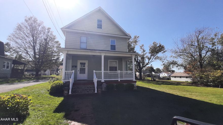 Welcome to this 2-story home located in Cresson Borough! This home is situated on a quiet corner .34-acre lot. Also offering a covered front porch and carport in the back to keep your vehicle snow and ice free. Great access to the home from the carport leads you to the mudroom then enter into the well-equipped kitchen with the cozy dining room nearby. Built-ins and half bath offer convenience and functionality. The large welcoming living area is perfect for family gatherings. Upstairs you will find 3 comfortable bedrooms and a full bath. Built-ins on this level make it easy for your storage needs. This home is priced to sell! Call for your tour today!
