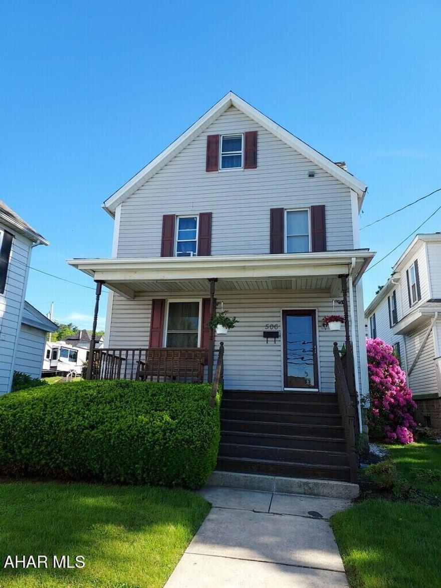 Spacious lovely home within walking distance of Somerset High School.  Features include 3 bedrooms and 1-1/2 baths.  The walkup attic has been partially finished with heat and electricity to provide additional living space.  It would make a nice game room, playroom for the kids, office, man cave or even a quiet place to escape and read a book.  Home has a level backyard with small deck for entertaining and private parking in the rear.