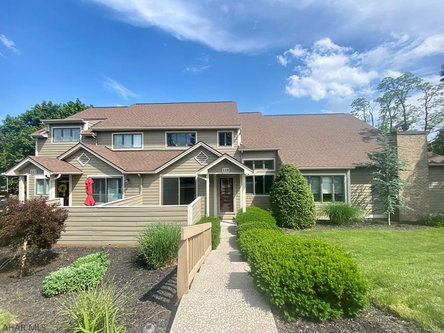 Located next to Park Hills County Club this Condo is move in ready.  With a maintenance free exterior, and updated interior the only thing missing is you!  The first floor features an open floor plan with first floor laundry, newer appliances, a master suite with full bathroom, walk in closet, and private deck.  The second floor boasts natural light, 3 bedrooms, and 1 full bath.  New carpet and paint throughout.  Call listing agent for your private showing.  Condo fees are billed quarterly, $329 per month.