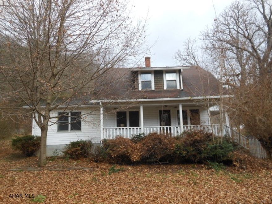 There is a 2 car detached garage close to the house and a large separate garage with separate electric