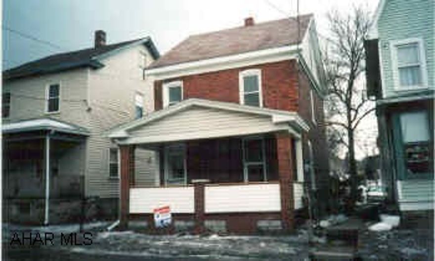 Good off street parking in rear