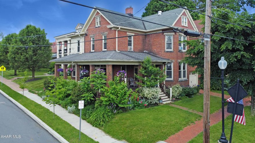 MOTIVATED SELLER, considering all reasonable offers! Welcome to 401 N Center Street, sitting on a corner lot in the Ebensburg Borough. This gorgeous all brick home has a stately presence & is sure to wow the person looking for a quality built home. As you enter the main floor you are greeted by a large foyer, spacious living area w/ plenty of natural light, dining room, large updated kitchen w/ included appliances, a half bath for guests, & a mudroom. Upstairs you will find your master bedroom, full updated bathroom, & 3 additional bedrooms (one being captive). The basement is unfinished but is perfect for storage & offers an updated electrical unit. The exterior of the home features a gorgeous wrap around porch, 1 car garage, a private yard, & so much more. Call today!