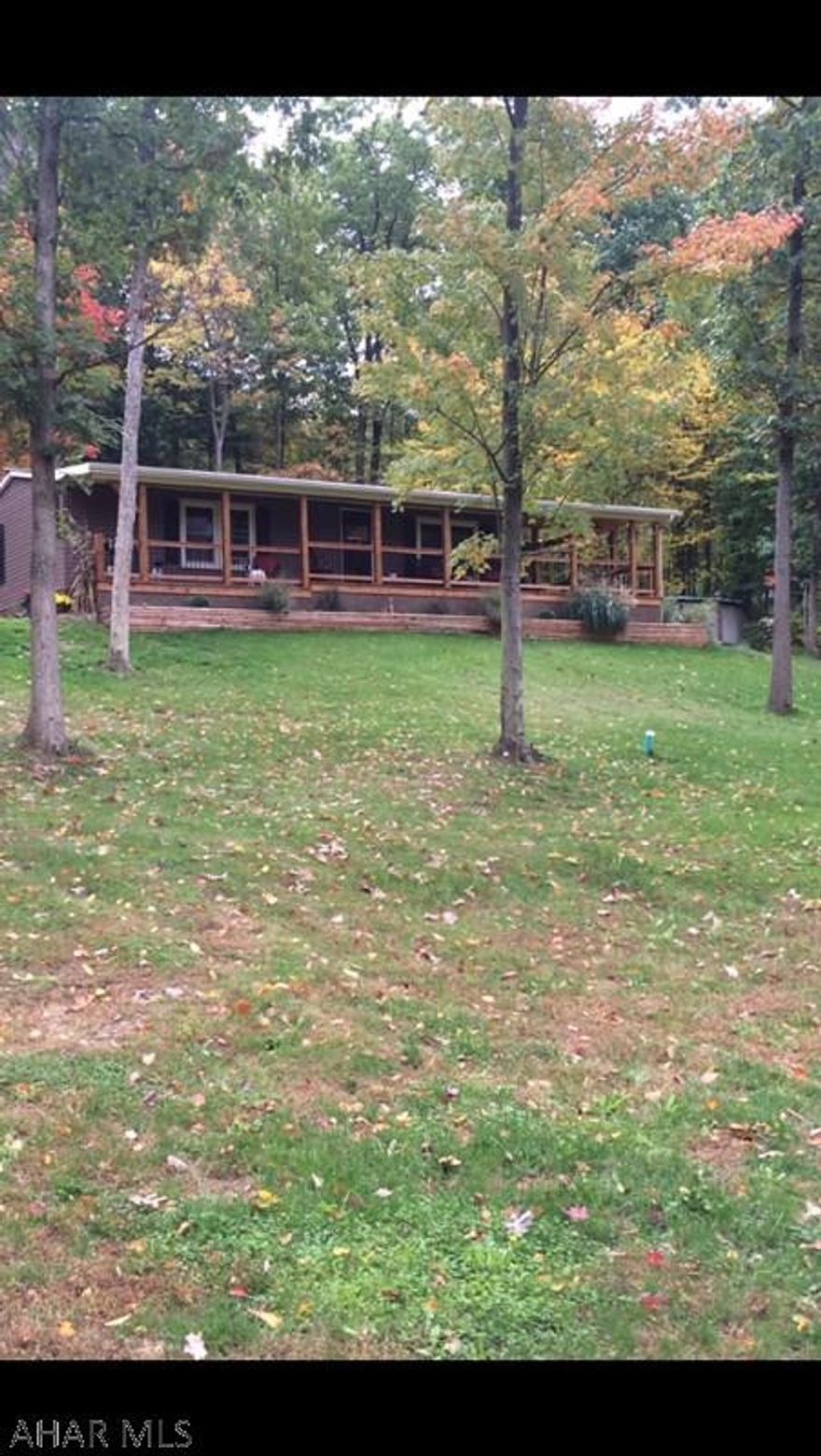 Totally Renovated !! Open your front door to comfort and warmth.. Open Floor plan with wood Ceilings and recessed lights. Eat in Kitchen with Hickory Cabinets with Tile Back Splash Laundry Room,2 Full baths with Tile trim. Master bedroom with its own bath..Owner added an addition that can be finished by the new owner.. Wrap around Porch with a deck to enjoy the outdoors ..And don't forget the pool to enjoy this summer all on 2.29 Acres. Schedule your showing today...