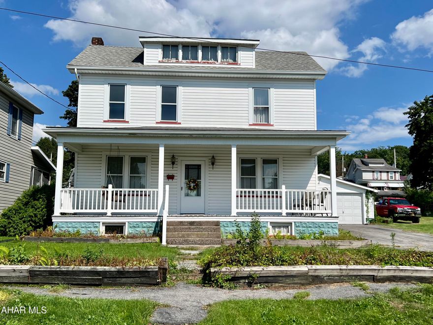 Large 4 bedroom house in Logan Township. This home sits on a large lot with a two car garage and gardening shed.