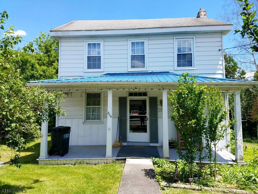 With a little TLC this will be a very comfortable family home. Laundry facilities, full bath and a bedroom on the main floor for convenience and two cozy bedrooms and a 1/2  bath upstairs provide plenty of space.