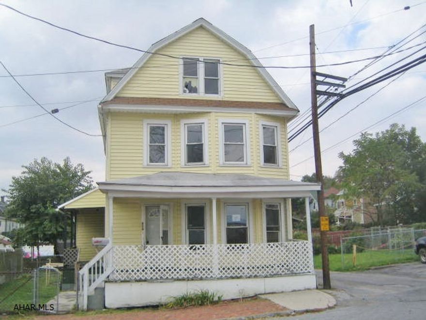 Two story Altoona home in need of TLC. Could be a nice home with some work. Features vinyl siding, thermo windows, formal living room and dining room, large eat-in kitchen plus semi-finished attic for possible 4th bedroom. Property sold AS-IS. Seller will make no repairs. Buyer pays both transfer taxes. Equal Housing Opportunity.