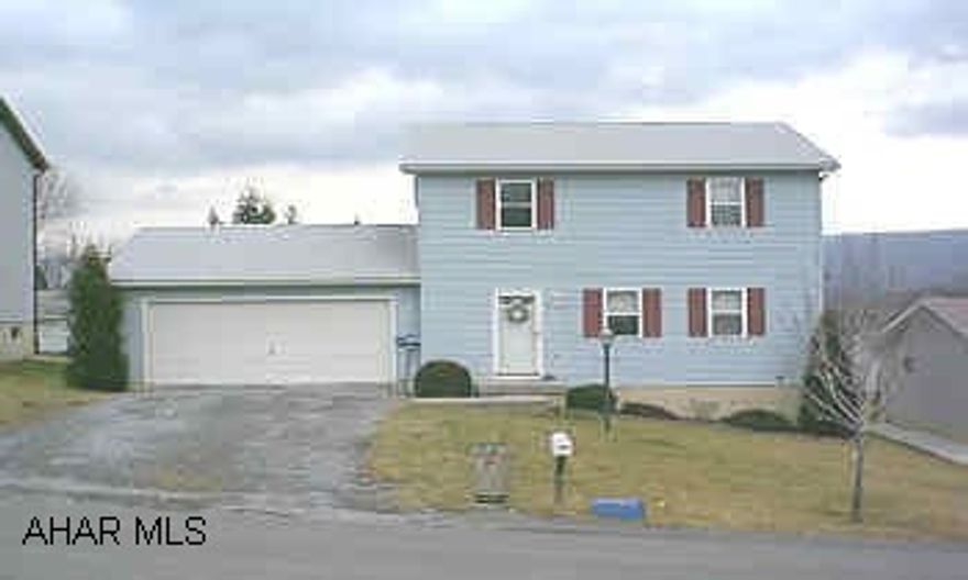 Newer 2 story in East Juniata.  3 BR's, 1.5 Baths, Full Basement, large Deck and 2 Car Garage.  Newer 2 story in East Juniata - 3 BR's, 1.5 Baths, Full Basement, Deck and 2 Car Garage.