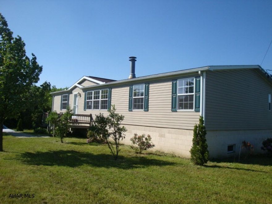 Great Location with lots of privacy- large lot, doublewide on full foundation, partially finished basement, POF required for amount of down payment on loans. Property has to be listed for 7 days before an offer will be accepted.