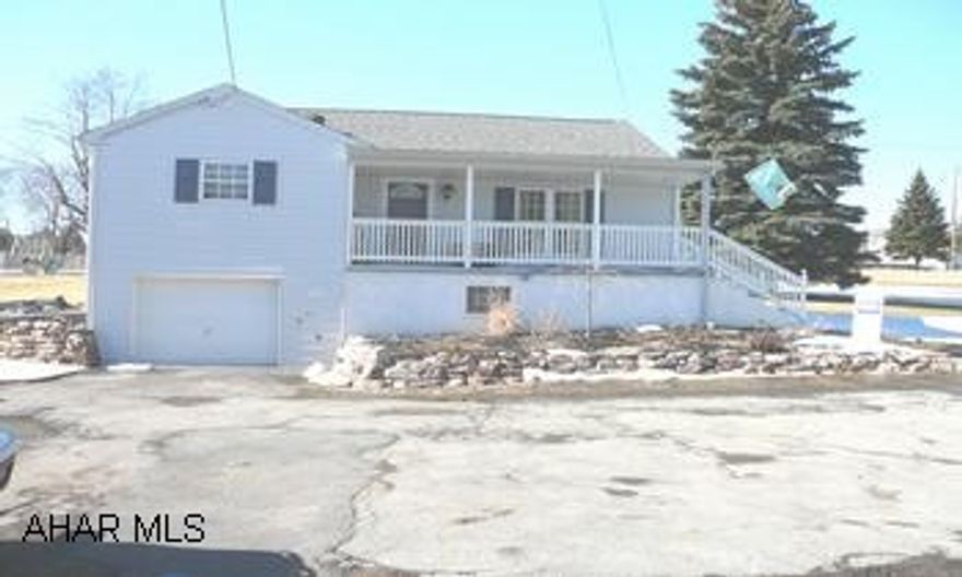 1 1/2 STORY HOME/VINYL SIDED, THERMO PANE WINDOWS, INTEGRAL GARAGE, 2 ADDITIONAL GARAGES & SHED. 1 CAR INTEGRAL GARAGE PLUS A TWO-CAR DETACHED GARAGE. OWNER MUST FIND SUITABLE HOUSING. SHOWS WELL! GAS FP (VENTLESS) IN LR, HARDWOOD FLOORS, UNDER CARPETS. FIRST FL-3 BRS(ONE IS CAPTIVE), 2ND FL USED AS OFFICE, COULD BE 4TH BR. FULL BASEMENT-GREAT STORAGE! 1 CAR INTEGRAL GARAGE PLUS A TWO-CAR DETACHED GARAGE. OWNER MUST FIND SUITABLE HOUSING.