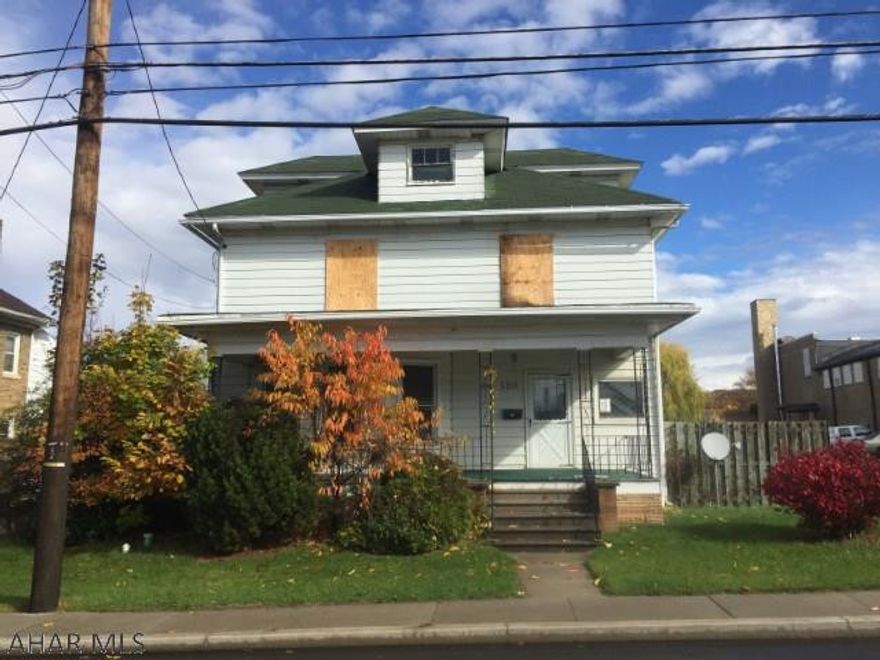 Large 4 bedroom, 1.5 bath home in the Borough of Phillipsburg with a lot of character.  Ready for your imagination!  Per seller terms - buyer assumes all closing and deed costs. Property sold in its AS-IS, WHERE-IS'' condition. Seller does not prorate taxes. Buyer pays all closing costs including, but not limited to any and all transfer taxes, title, legal, and recording fees